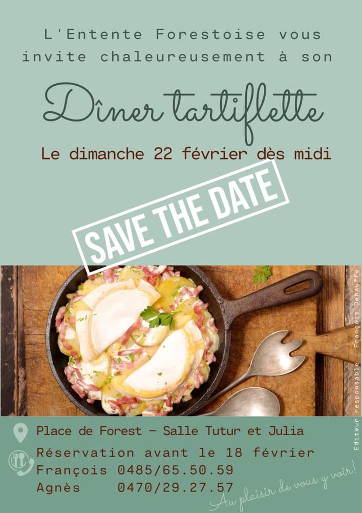 Dîner Tartiflette